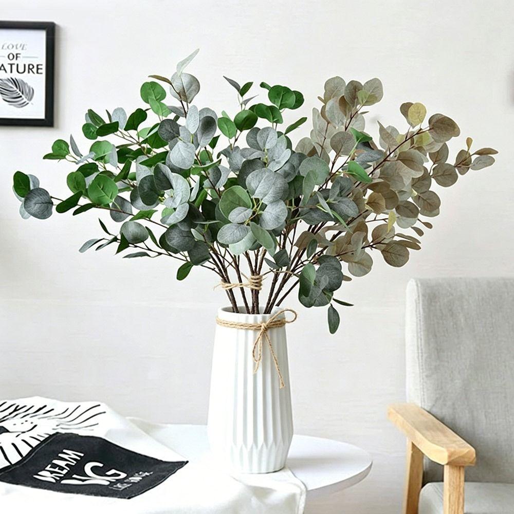 9 Branches Artificial Apple Leaves Multicolor Decorative Leaf Faux Plant Leaves  Home Decoration