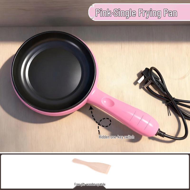 Canxiang Mini Breakfast Machine: Non-Stick Electric Frying Pan & Smart Steamed Egg Cooker with Timer