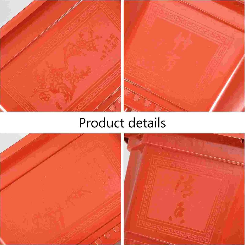 10 Adet Saksı Kare Saksılar Dış Mekan Ofis Bonsai Büyük Sukulent Bitkiler Plastik Dikim Bahçe Aksesuarı Ev Dikdörtgen