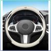Leather Carbon Fiber Car Steering Wheel Cover Accessories For Nissan Nismo 350Z 370Z GTR Almera Tiida Juke Teana Qashqai Tiida Sylphy X Trail T30 T32