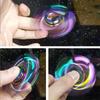 Metal Fidget Spinner Rainbow Color Hand Spinner Edc Focus Stress Relief Toy Anxiety Relief Fidget Spinner Toy For For Kids Adult