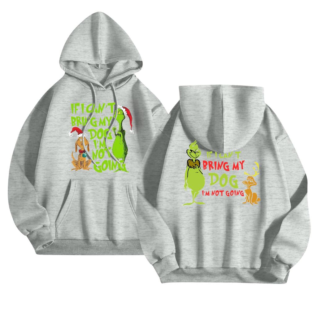 Women's Fashionable Casual Long-Sleeved Hooded Printed Sweatshirt