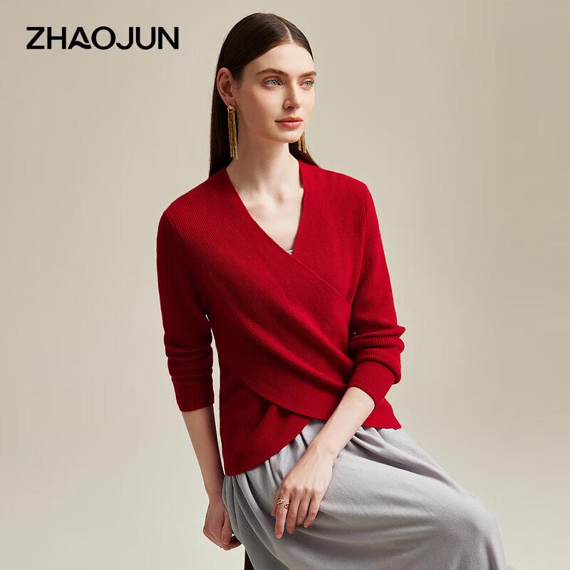 

Женский кашемировый свитер премиум-класса с V-образным вырезом L