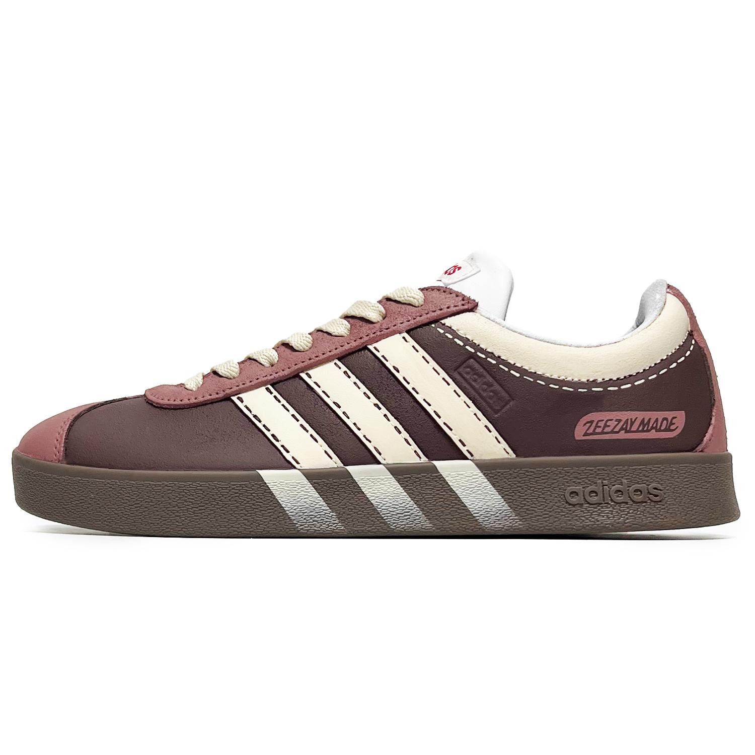 

Adidas Neo VL Court 2.0 Low top Skateboard Shoes Unisex Brown HQ1802(Team285-) 41⅓