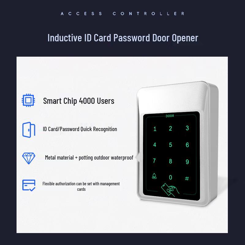 Realand Outdoor Waterproof Card Access Control System CN plug (adapter included)