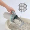 Hollow Design Cat Litter Shovel With Trash Bag Cat Litter Sifter Cat Litter Scoop Filter  Outdoor