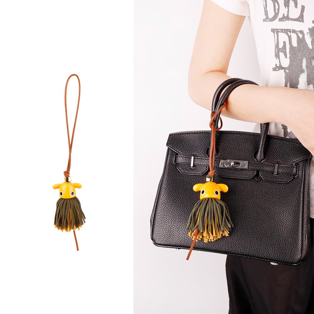 2025 Luxe Little Elf Tassel Doll Keychain Lanyard