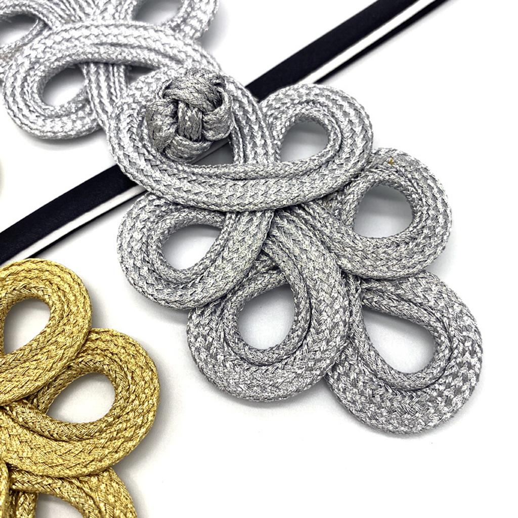 DIY Chinese Knot Button Frog Closure Ribbon Fastener Cheongsam Costume Tang Suit Handmade Sewing Craft Accessories