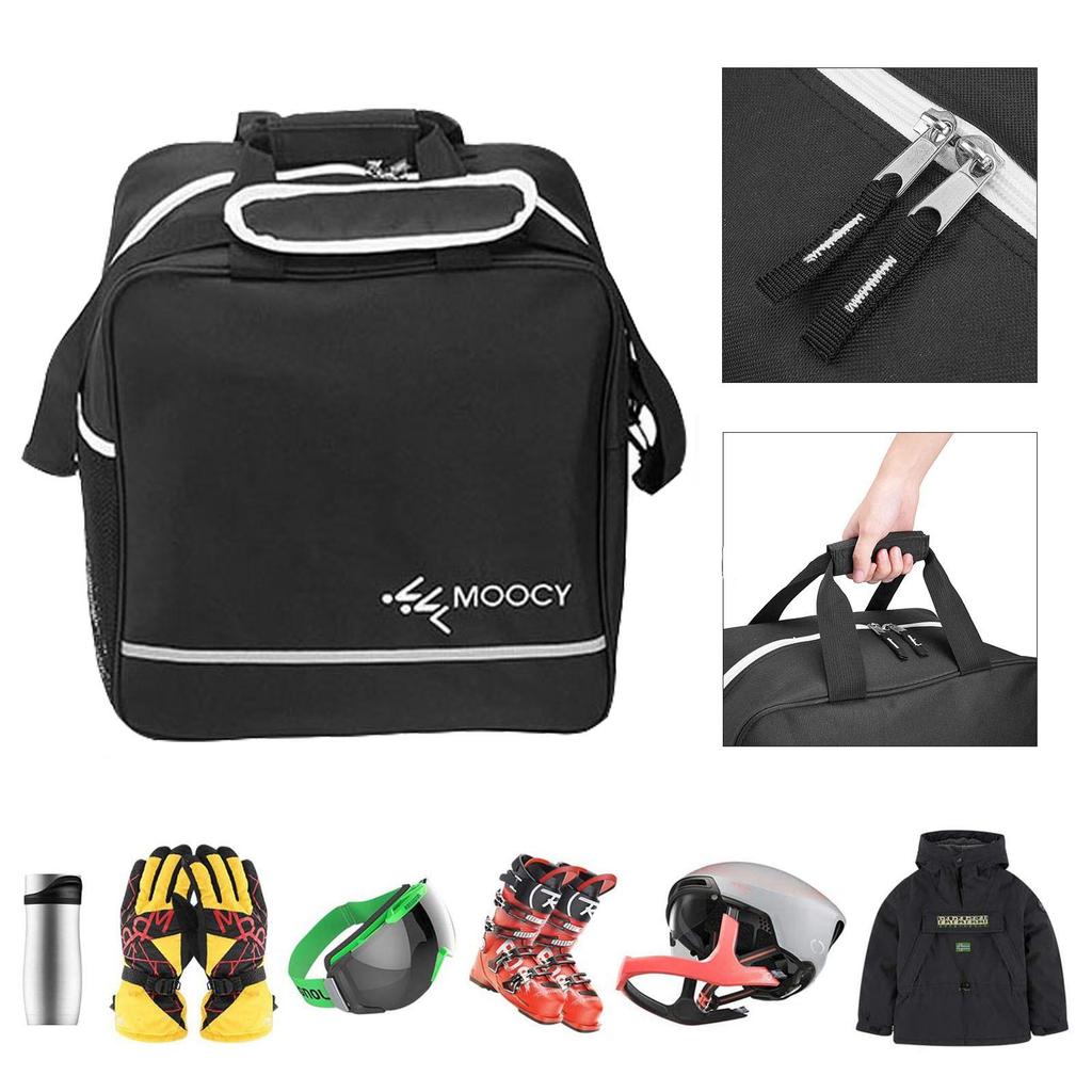 Waterproof Ski & Snowboard Bag Combo with Backpack and Boot Storage