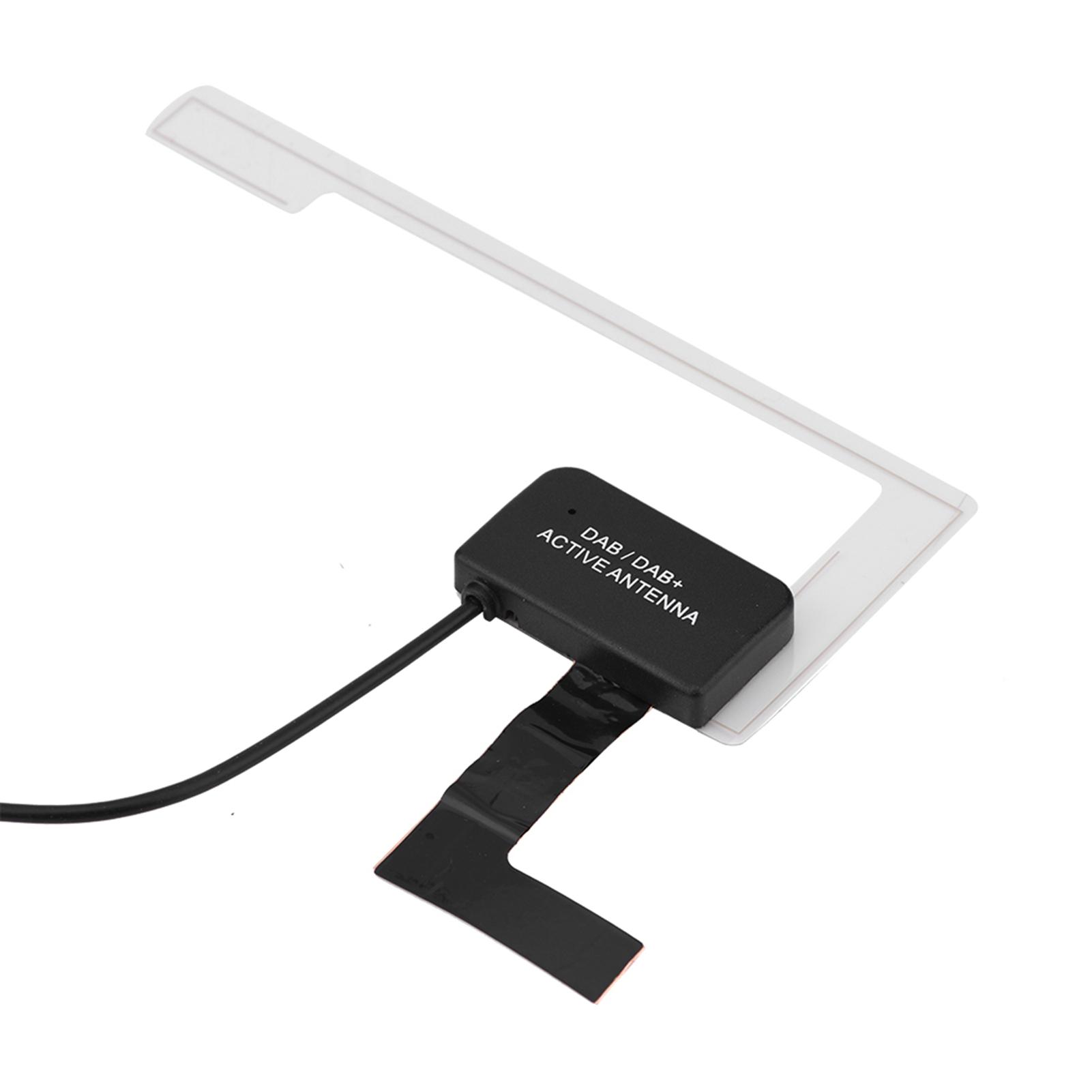 

DAB цифровая автомобильная радиоантенна с креплением на стекло MCX штекер