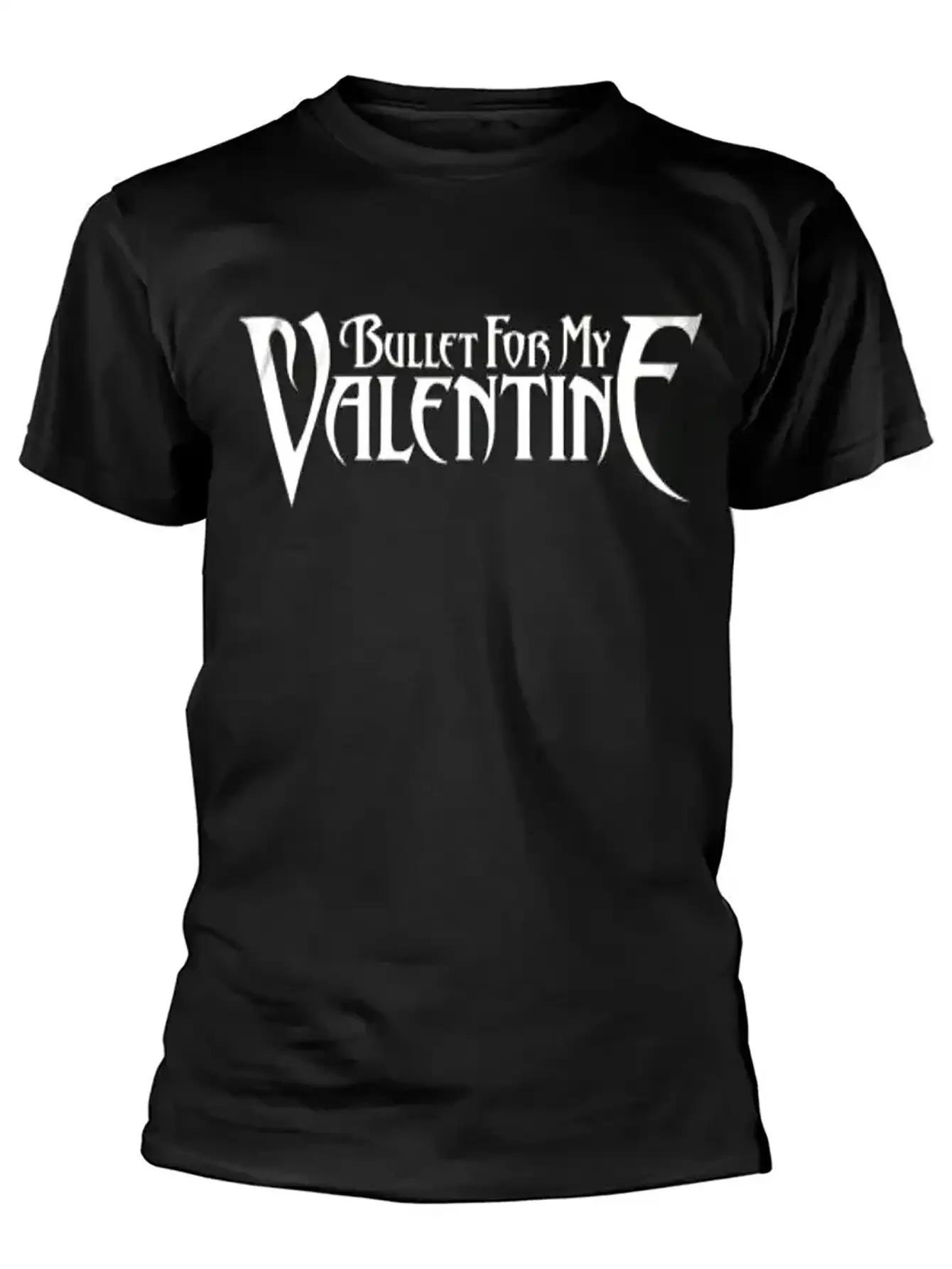 Bullet for My Valentine Logo Black T Shirt New Official XL