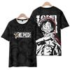 15 culori ONE PIECE Anime Femei Bărbați Tricouri Anime Cămașă Desene animate Imprimate O-Gât Mâneci scurte supradimensionate Moda Bărbați Îmbrăcăminte Streetwear
