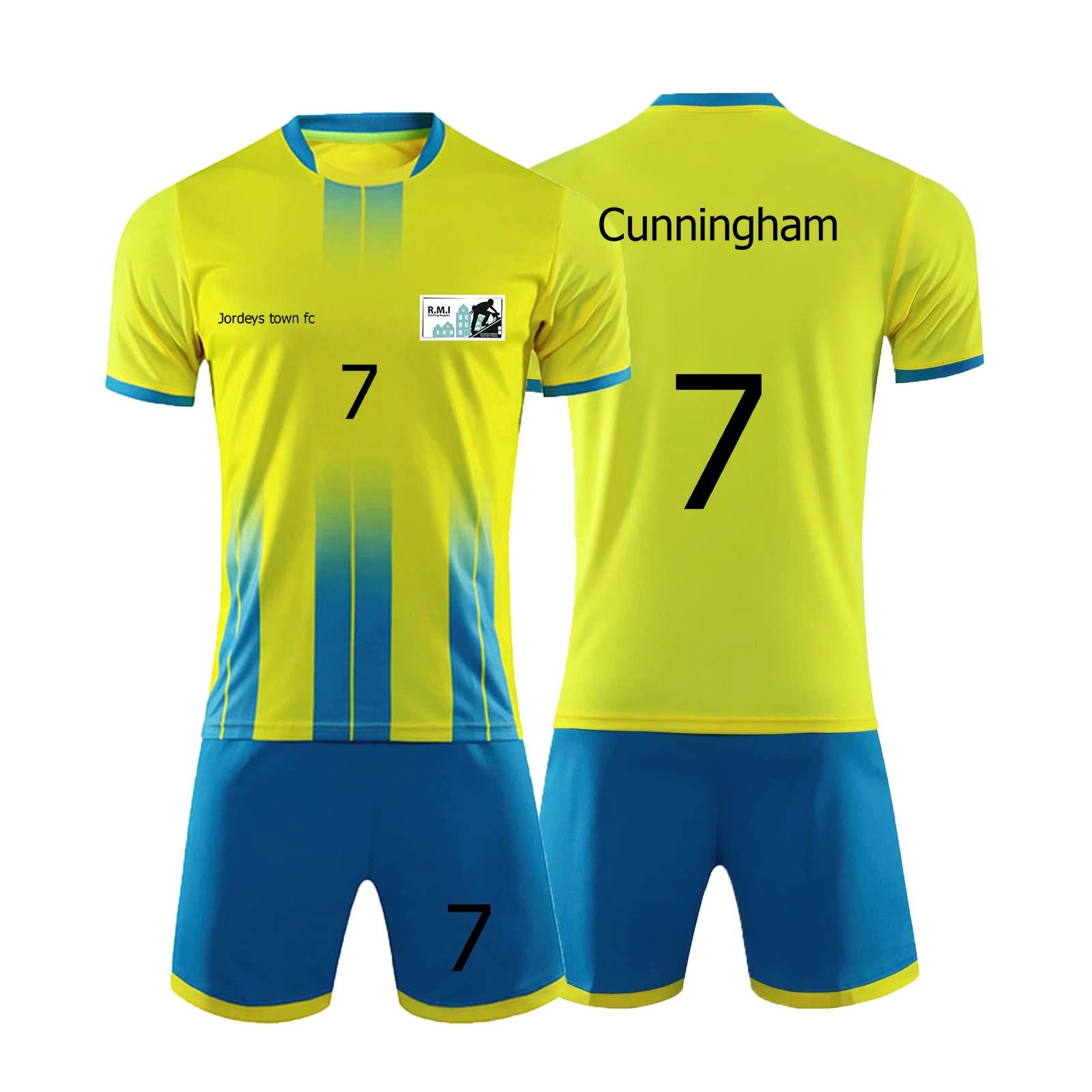 

Personalised Shirts Kit Mens Girls With Name Number Custom Football Jerseys For Boys Training Suit