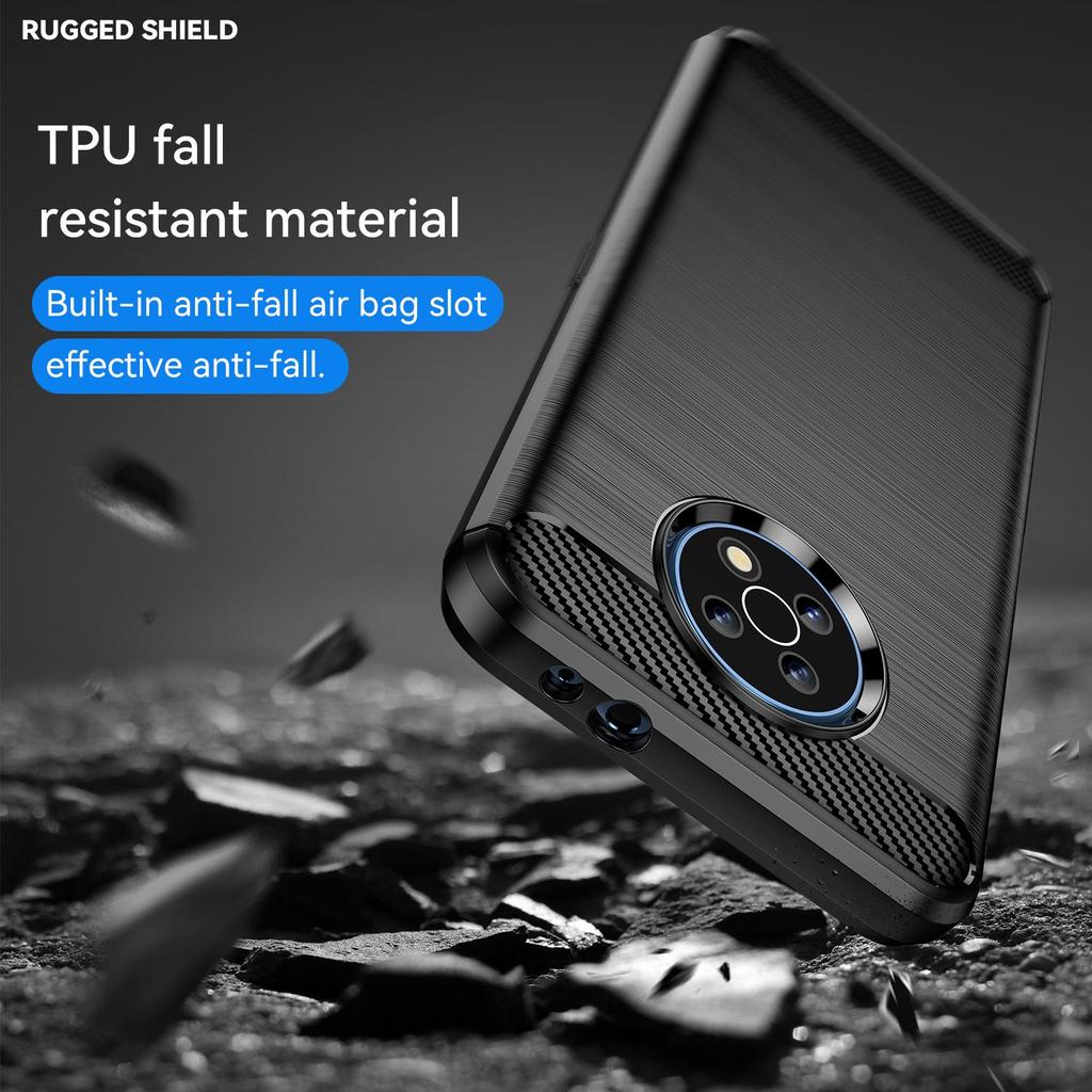 Pouzdro pro Nokia G50 Měkké TPU nárazníkové pouzdro z uhlíkových vláken pro Nokia X10 X20 G10 G20 XR20 G 50 G50 Fundas