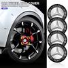 4Pcs 56mm Aluminum Emblem Car Wheel Center Hub Caps Sticker for Mercedes Benz B/C/E/S Class A Class C200L GLC GLK New CLA GLA AIJ5
