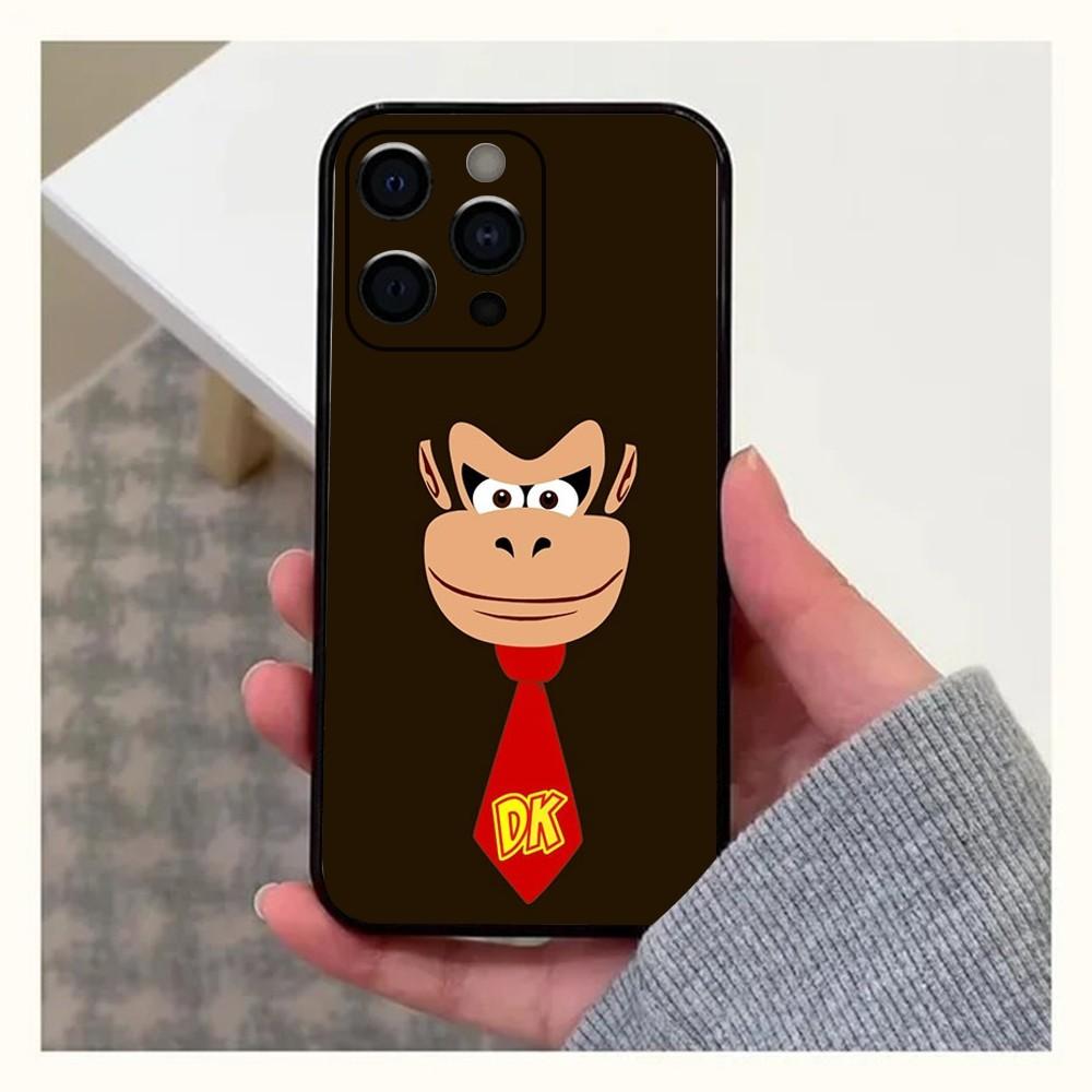 

Чехол для телефона Игра D-Donkey Kong для Apple iPhone 15,14,13,12,11,Pro,X,XS,Max,XR,Plus,Mini Мягкий черный чехол iPhone7plus