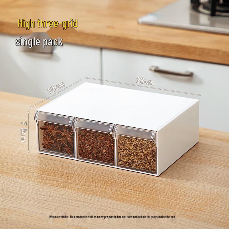 Drawer-Type Partitioned Spice Organizer