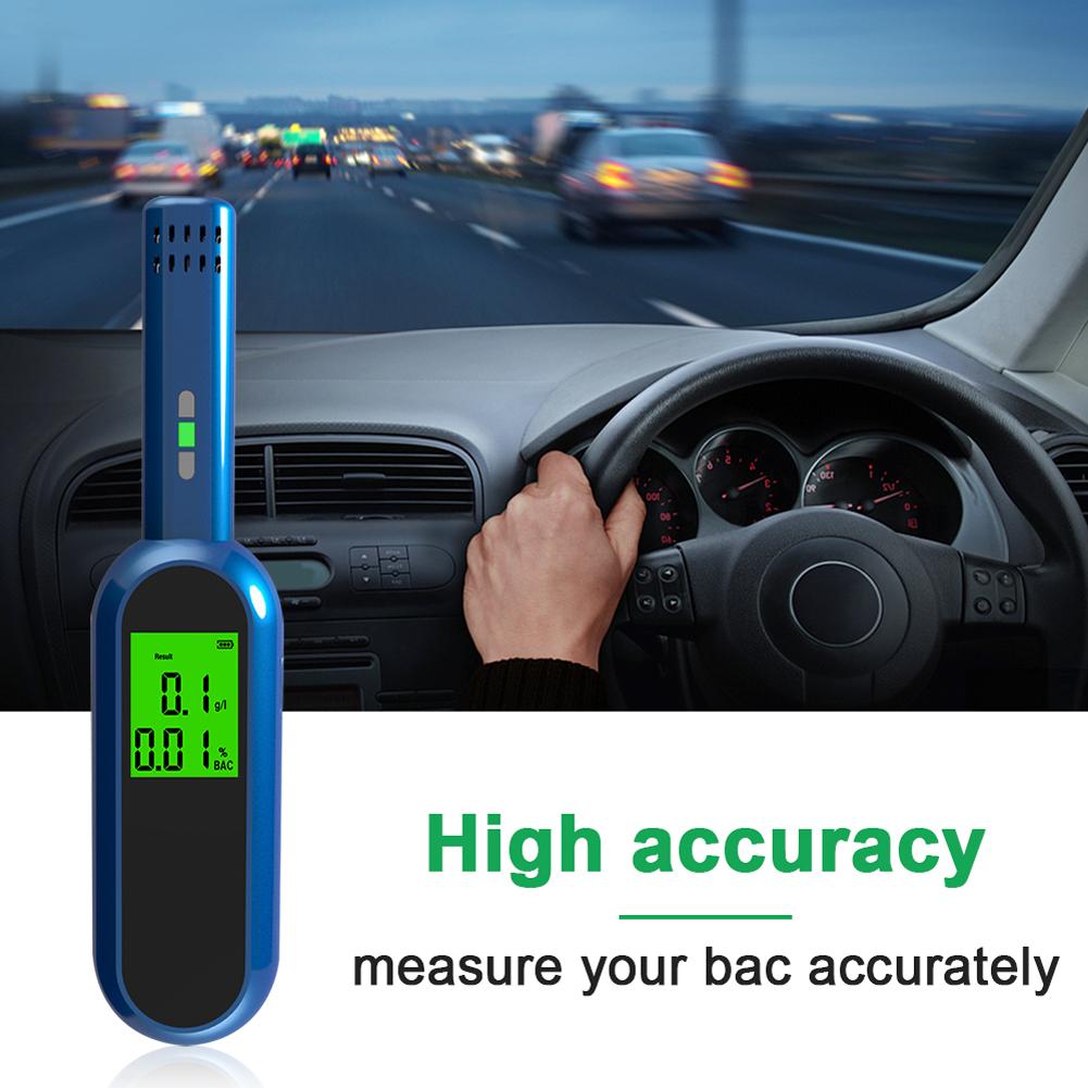 

0.0percent 0.19percent BAC Portable Alcohols Detector Quick Response Alcohols Tester with LCD Display Screen English manual