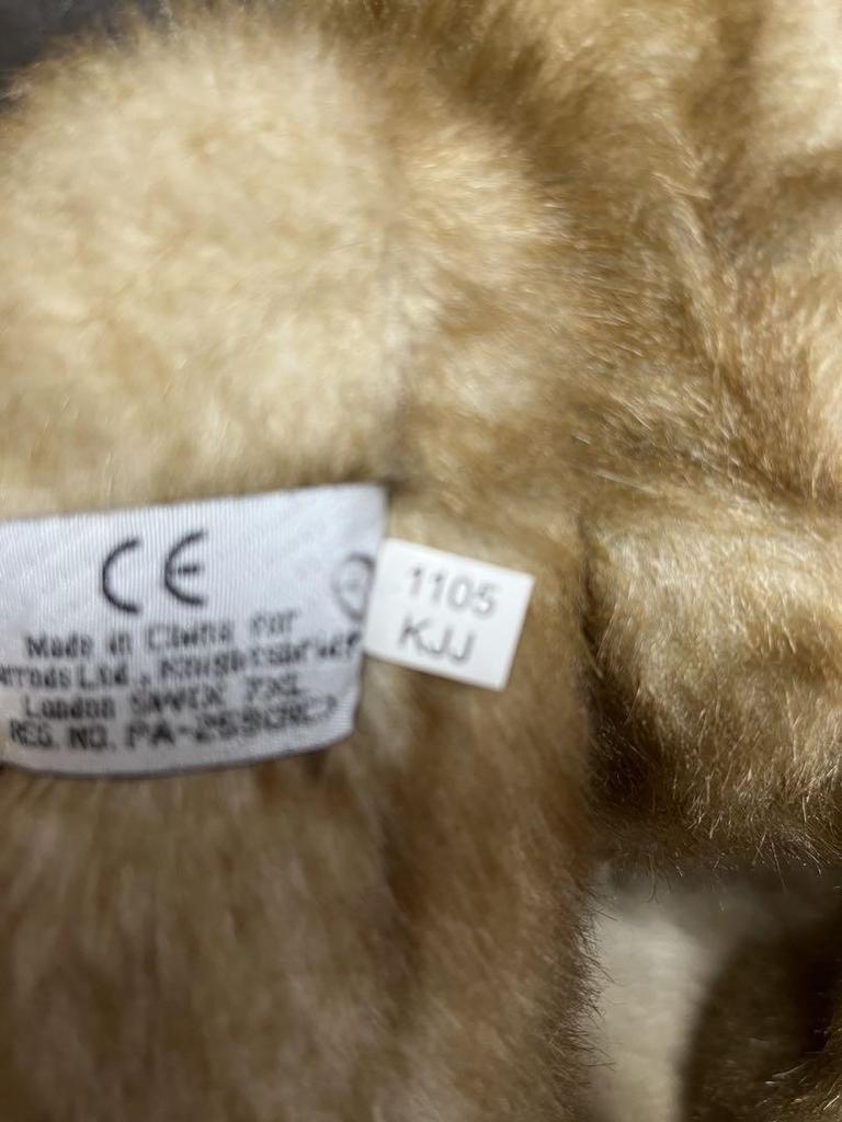 [USED] Harrods teddy bear plush toy made in 2011