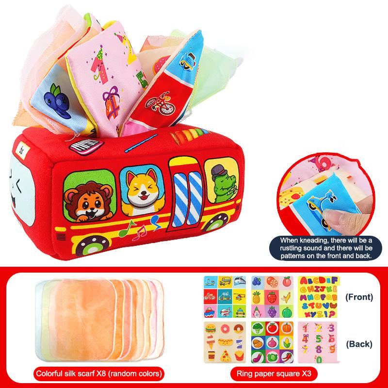 Baby Carrot Harvest Game Montessori Toy Pull Turnip Toddler Motor Skills Training Tissue Box Toys For Children