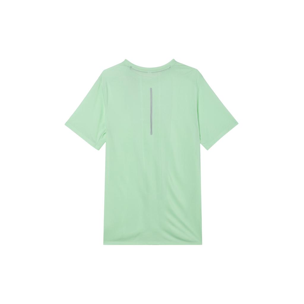 Adidas Crew Neck Solid Color Small Logo Pullover Short Sleeve T-Shirt Men Tops Light-Green IL7195