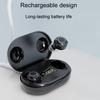 1pair Rechargeable Semi-In-Ear Hearing Aid Elderly Sound Amplifier