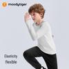 Moodytiger Jungen Langarm Color-Block Sport-T-Shirt