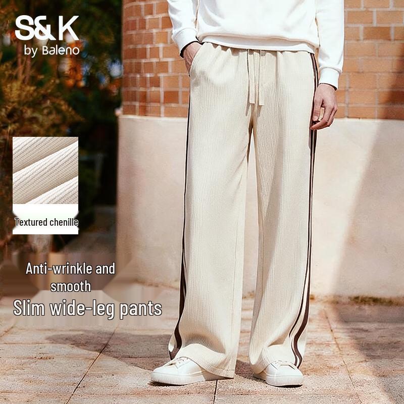 

Baleno Men s S&K Series Chenille Wide-Leg Pants 3XL