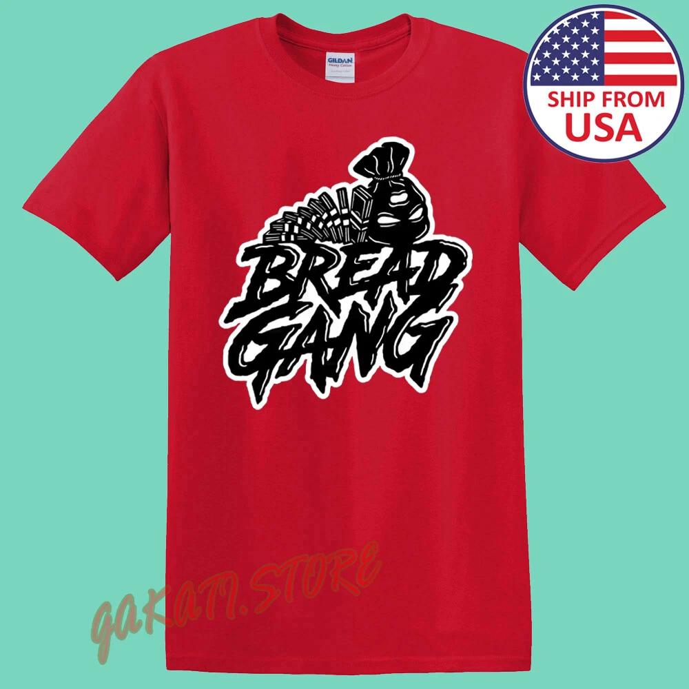 Moneybagg Yo Bread Gang Men s Red Size S-5XL 2XL