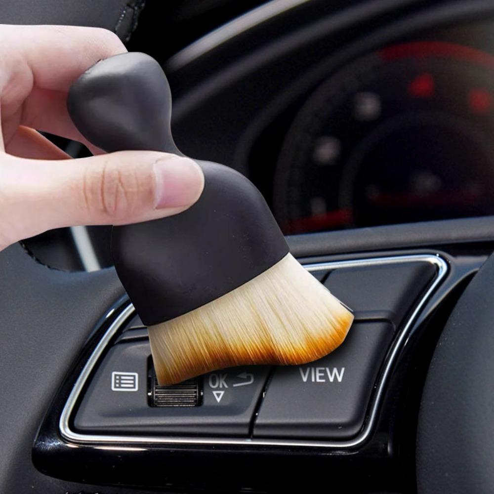 1 Pcs car interior dust cleaning soft brush car cleaning tool Car dust car air outlet cleaning brush keyboard brush