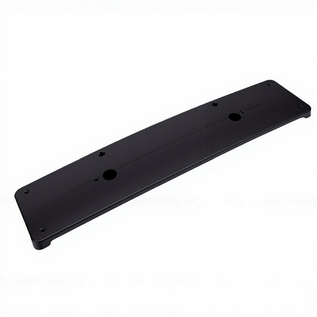 Front Bumper License Plate Holder Replacement for GLS Class X166 2016 2019 A1668850481 License Plate Bracket for EU Cars
