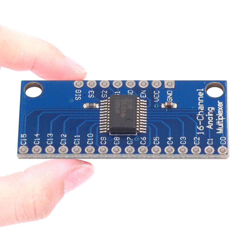 1-10PCS-5 CD74HC4067 16-Channel Analog Digital Multiplexer Breakout Board Module for Arduino 2V-6V Microcontroller 16 Device
