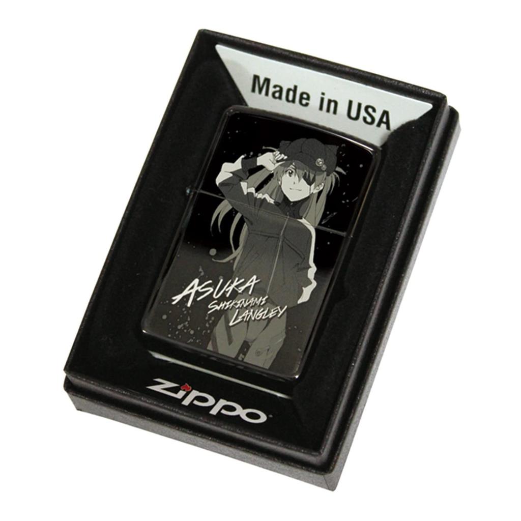 ZIPPO Lighter New Theatrical Edition Kai - Evangelion - Asuka/Unit-02 (Official Import)