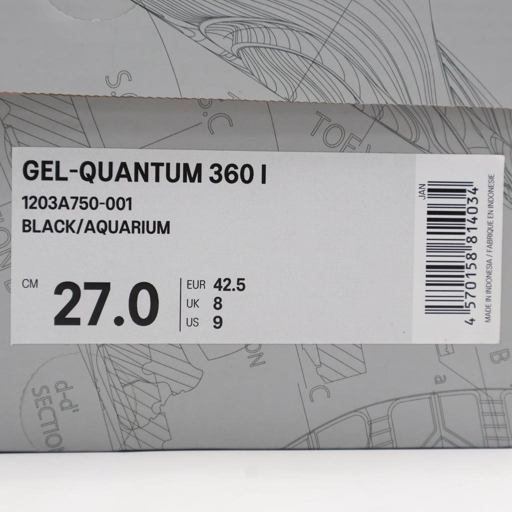 1203a750-001 Asics Gel-Quantum 360 1 Black Aquarium (Men's)