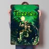 Terraria Game Metal Poster Customized Wall Art Retro Vintage Tinplate Signs for Man Cave Desk Decor Living Room Decoration House