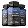 Nährkapseln mit hochdosiertem Magnesium-L-Threonat, natürlich extrahiert und leicht absorbierbar, für Erwachsene geeignet.