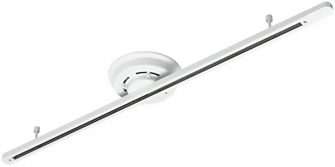 

Yazawa Corporation Тонкий потолочный монтажный осветительный шинопровод, 1 м, Белый, LRD1001WH