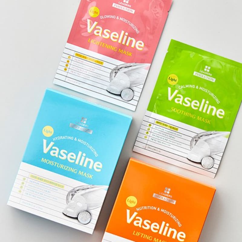 [Leaders] Light Vaseline Mask 10 sheets x 4 types (Choose 1)