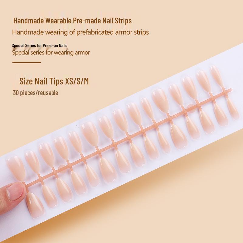 

Наклейки для ногтей Xiaohongshu «Кошачий глаз» с леопардовым принтом, короткие французские накладные ногти, съемные, 30 штук