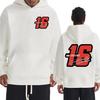 2025 New Number 16 Charles Leclerc Racer Graphic Hoodies Men Women Vintage Casual Sweatshirt Unisex Fleece Long Sleeve Pullover