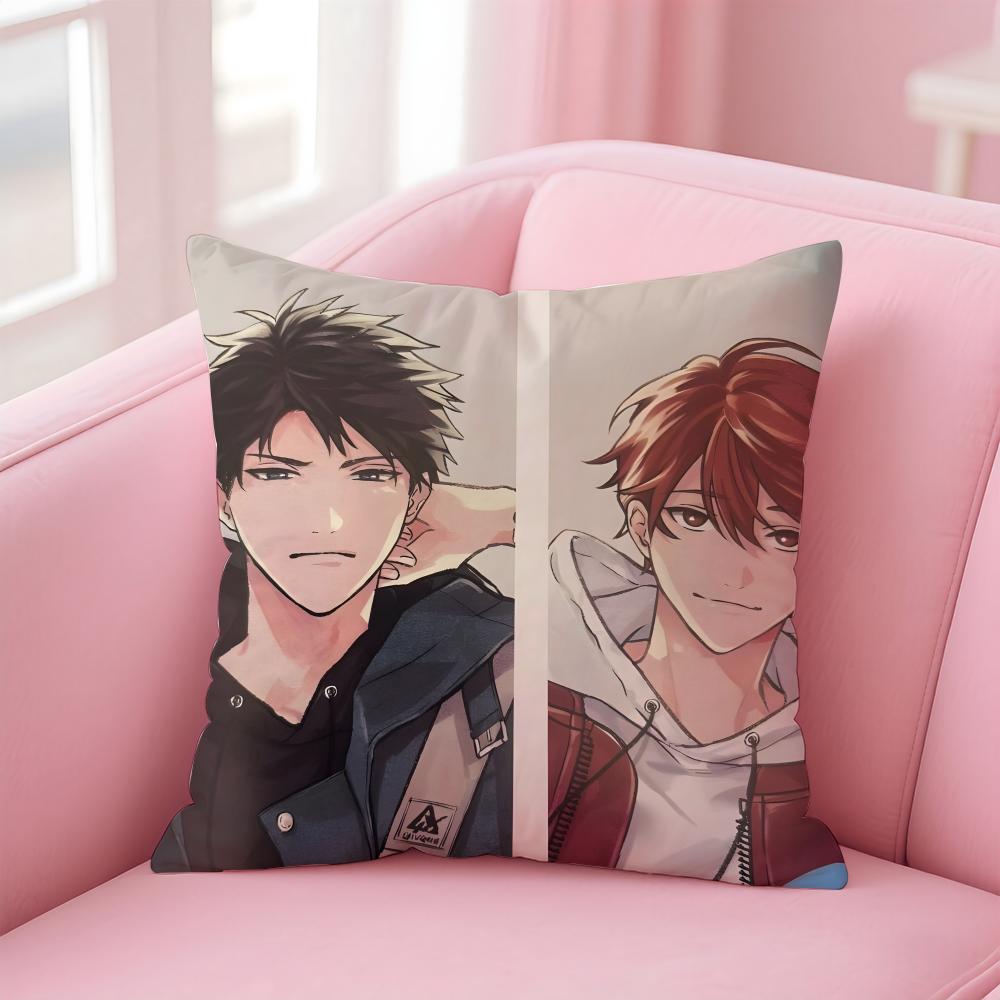 Anime GGiven ClassicS Cushion Cover Pillow Case Soft Friendly Fabric Concealed Zipper