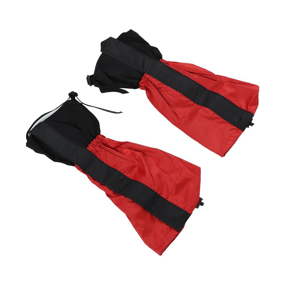 1 Pair Snowproof Waterproof Leg Gaiters 210T Oxford cloth Lightweight Shoe Gaiters  Men