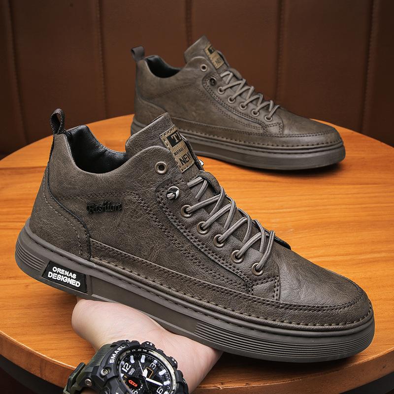 Men's Shoes New Spring Mesh Spring Casual Multifunction Highly Enhanced Teen Sports Running Trend Dad Shoes