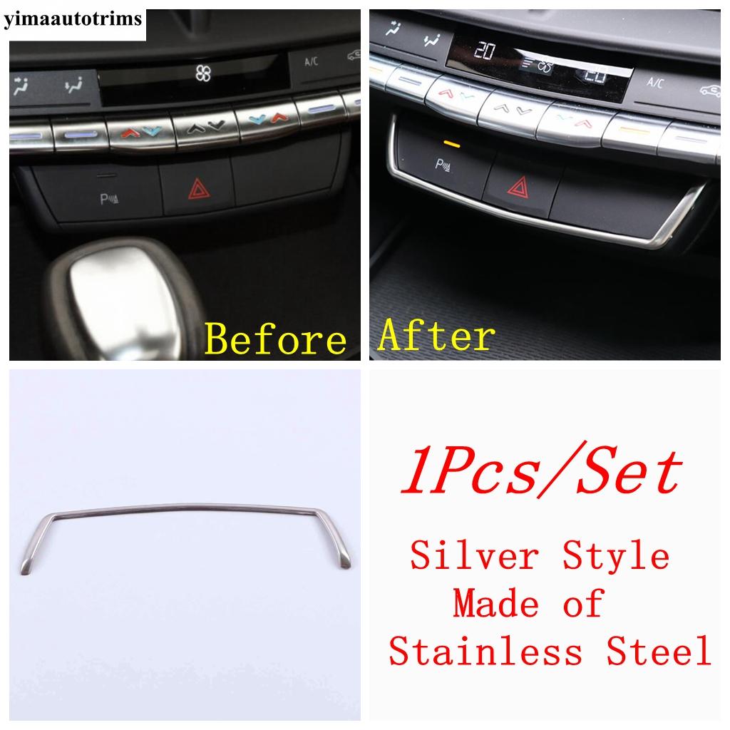 Side Air Vent / Glove Box Sequin / Warning Light Lamp /Rear Tail Gate Button Cover Trim For Cadillac CT4  - 2024 Accessories