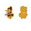 Pure Gold "Princess Luck" Phone Sticker – Wealth & Treasure Gold Leaf Design for Prosperity & Fortune
