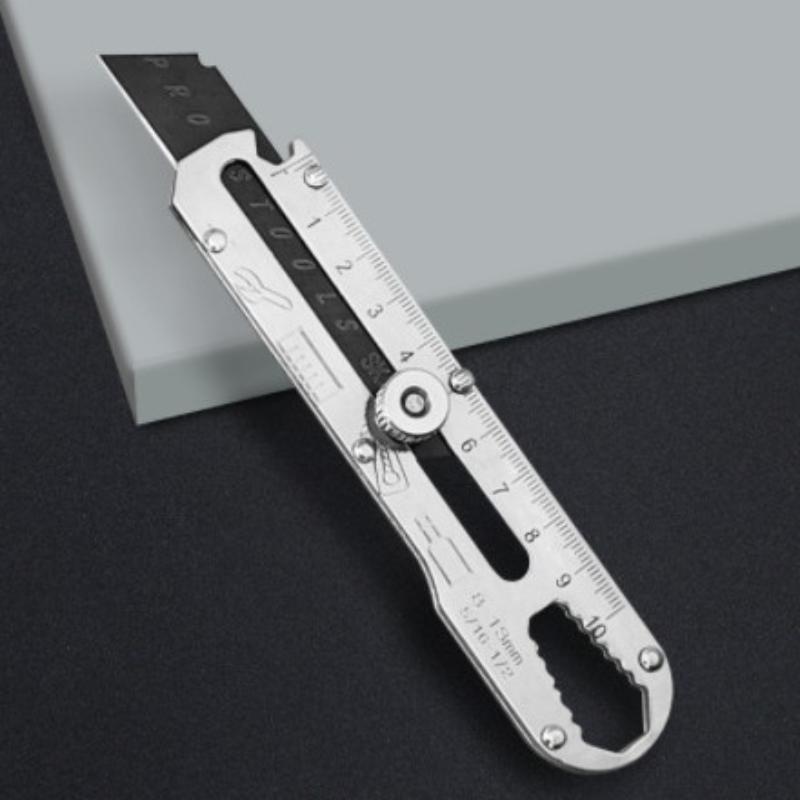Utility Knife Heavy Duty All Steel Thickened Large Stainless Steel Wallpaper Knife Industrial Grade Durable Tool Holder