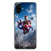 Phone Case - MANIACASE - Samsung Galaxy A07 - Flexible - Black - Iron Man Attack