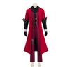 Devil May Cry Anime Cappotto Dante Rosso Trench Costume Cosplay Halloween