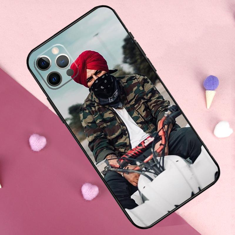 Sidhu Moosewala Handyhülle Für iPhone 17 Pro Max 14 15 16 Plus 11 Pro Max 12 13 Mini 16e 17 Air Rückseite