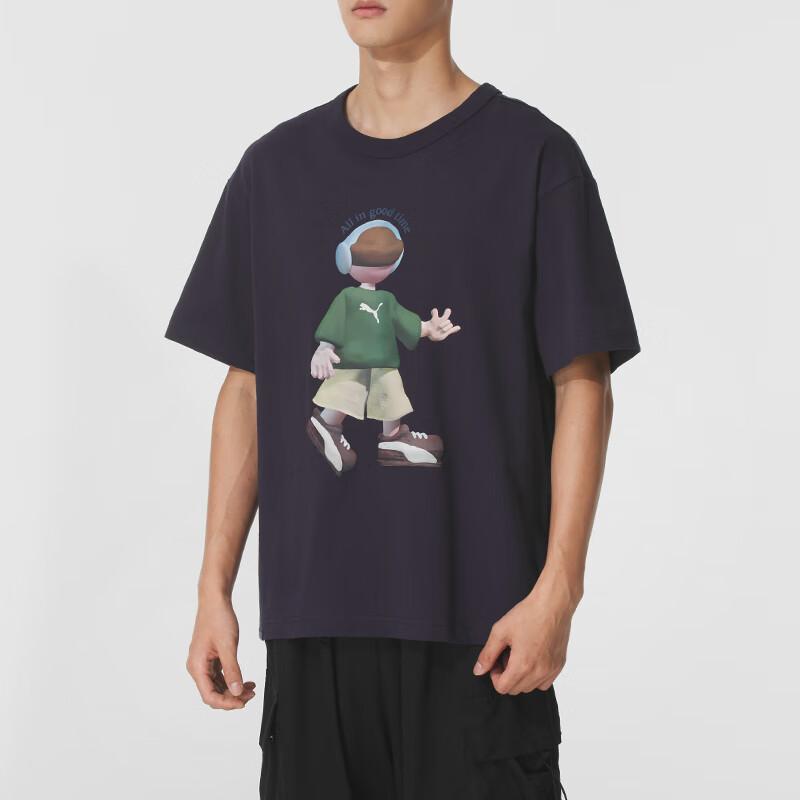 Puma T-shirt Tendance Simple Polyvalent Homme Tops 634792-16